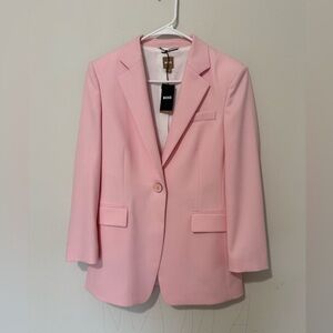 Boss Women's Longline Wool Blend Blazer